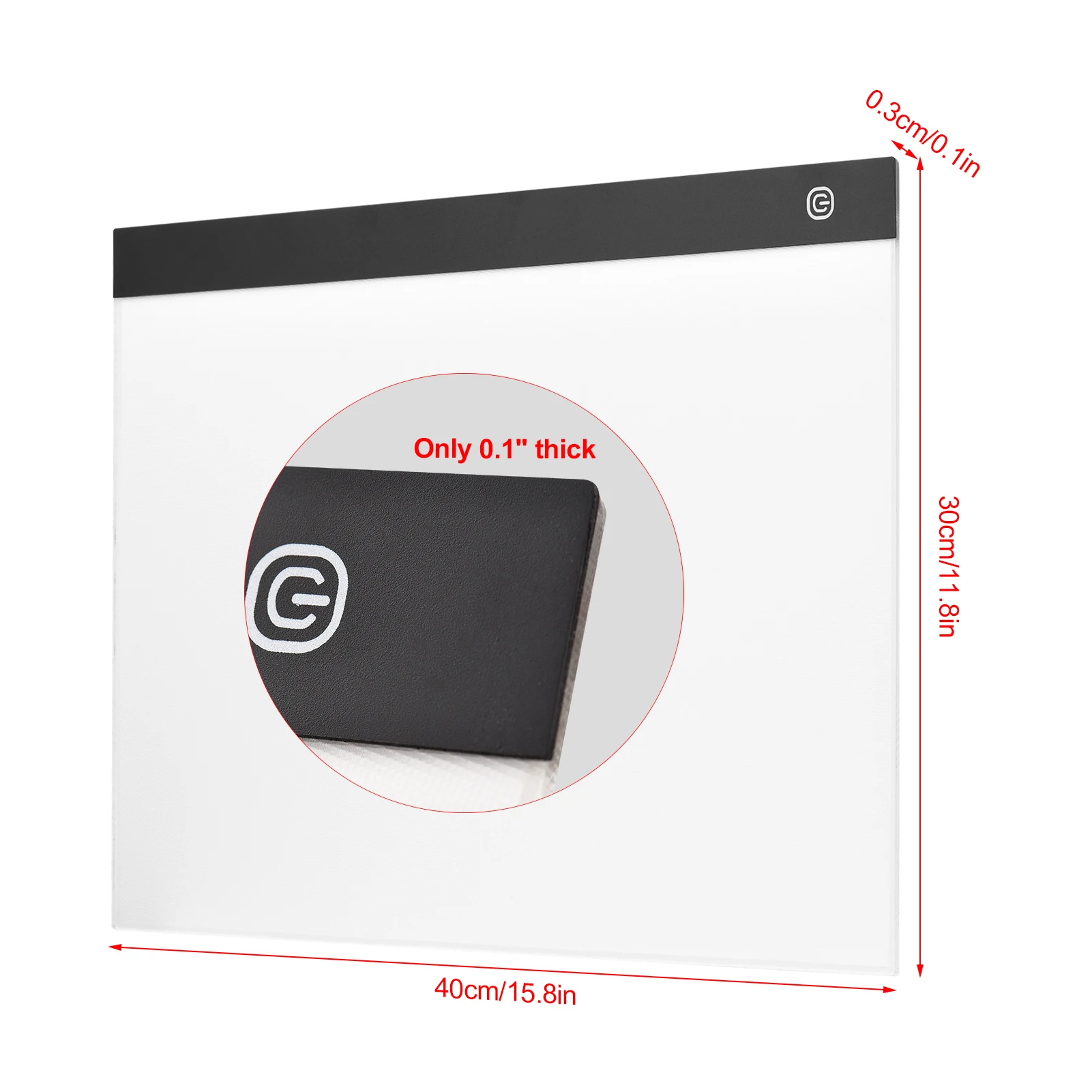 A3 LED Light Pad for Diamond Painting Translucent Drawing Board USB Powered Digital Graphics Tablet for Art Animation Sketching