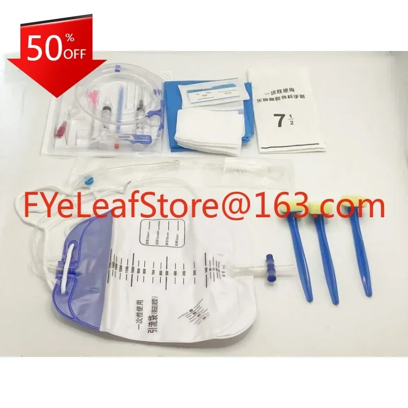 Hot salesand Abdominal Cavity Pigtail Retention Drainage Catheter Packs Abdominal Cavity Drainage Catheter.Disposable Chest