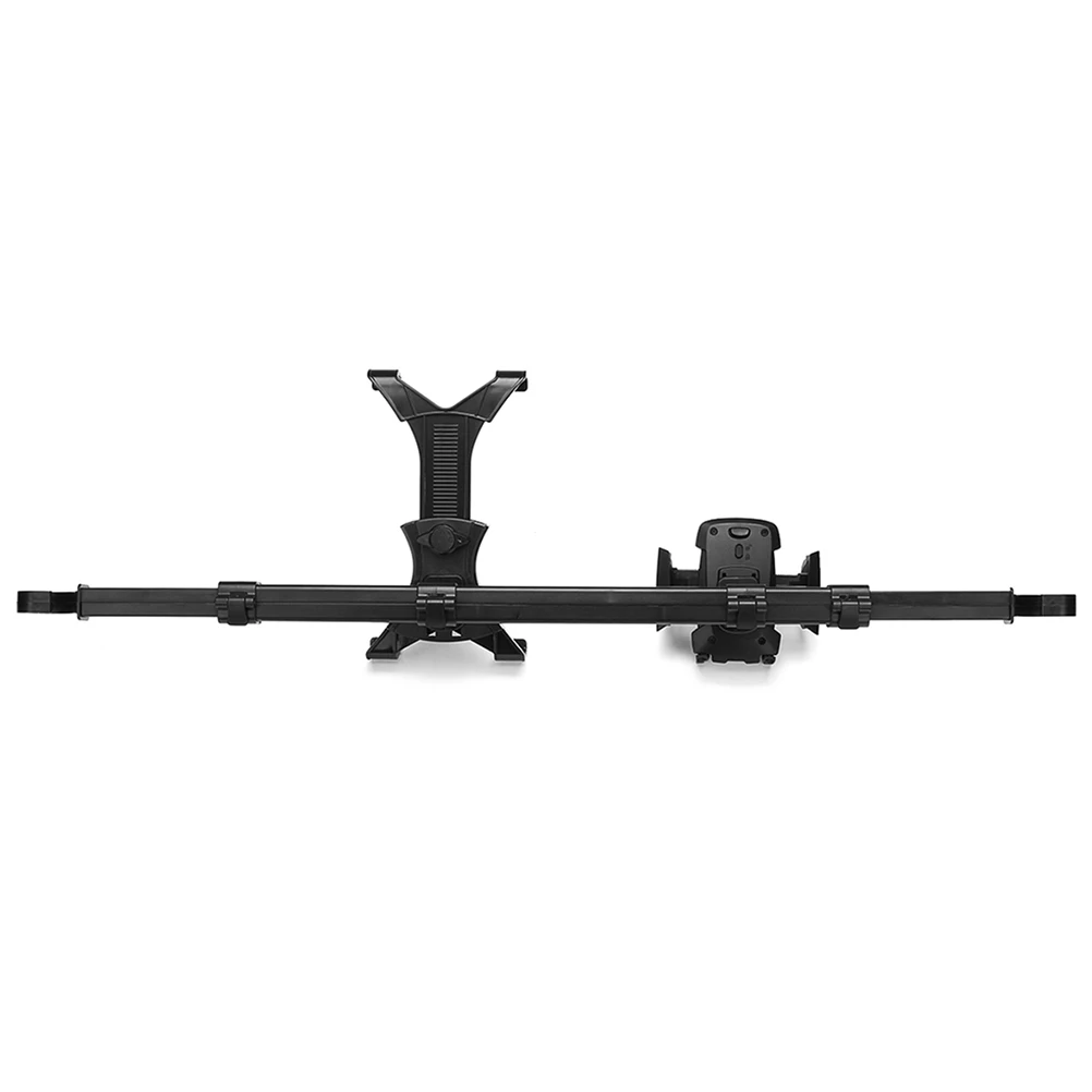 

Universal 360° Rotating Backseat Holder Headrest Mount Scratch Resistant Adjustable Bracket For Phone Tablet Black Rear Seat