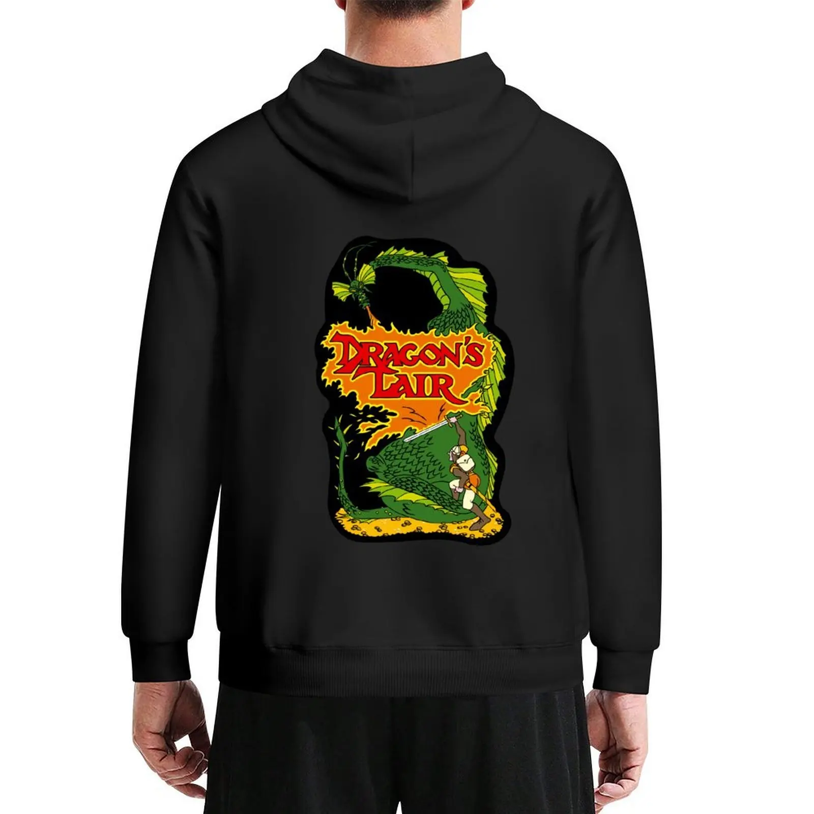 

Dragons Lair Hoodie anime clothing men clothes hooded shirt mens designer clothes pullover hoodies