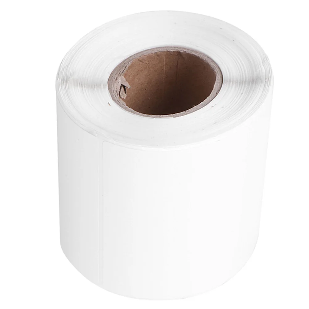 

1pcs 1 Roll Label Stickers Waterproof Oilproof Alcoholproof For Printers Clear Adhesive Labels For Files Folders Cables