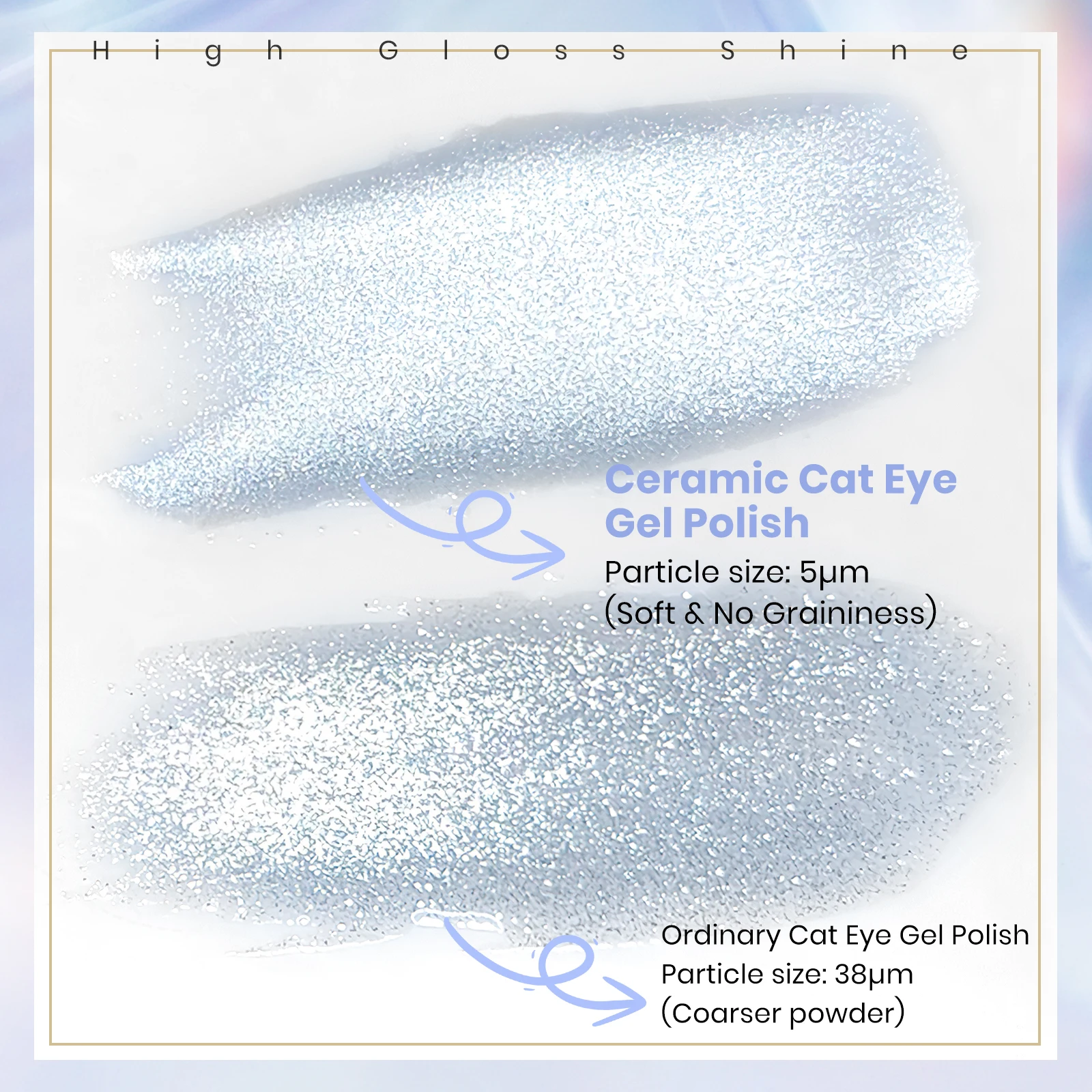 MIZHSE Moonlight Cat Eye Gel Polish 7ML Cat Magnetic Gel Soak Off Semi Permanent Glitter Nail Gel Polish UV Gel Varnish Nai Art