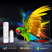H313 TV Stick Android 14 Smart TV Stick Quad Core Allwinner H313 H96 Max TV Stick with Voice Remote 2GB 8GB