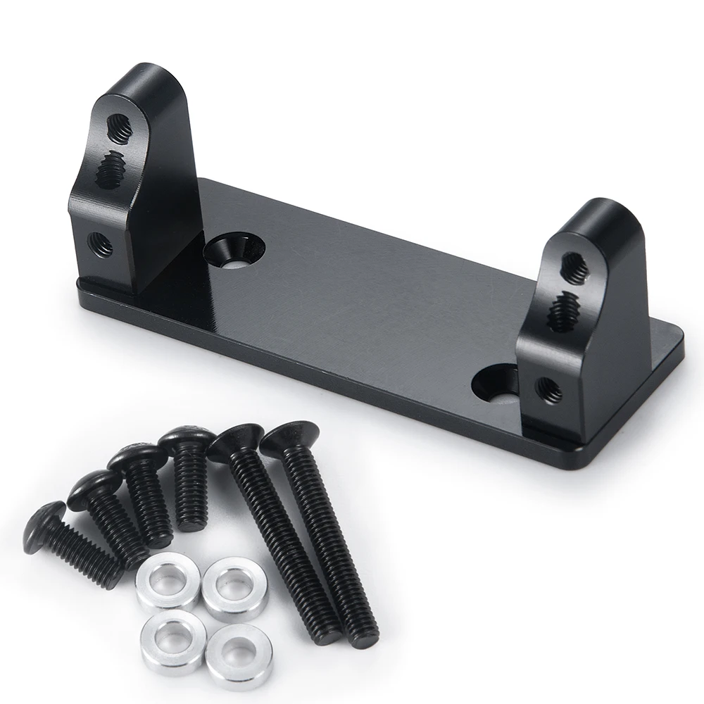 YEAHRUN Aluminum Alloy Servo Mount Fixed Bracket for Tamiya 1/10 Clod buster 4×4×4 Monster Truck Model Upgrade Parts