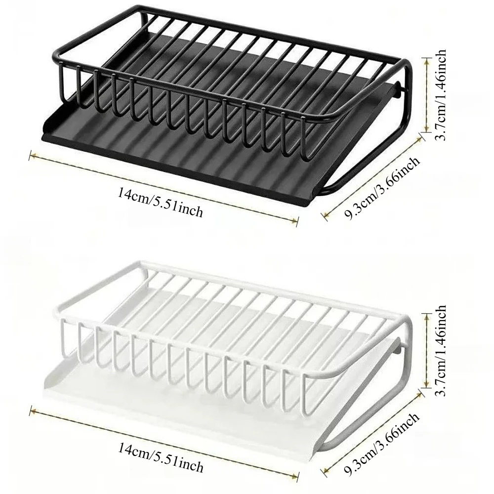 1PC Kitchen Shelf Cleaning Cloth Storage Draining Rack Household Detergent Sponge Rack Water Sink Water Sink Water Sink Artifact