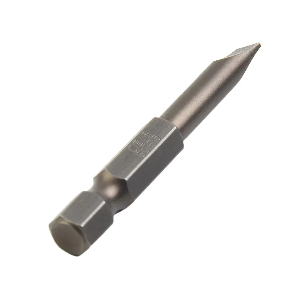 Nutdrivers Screwdriver Bit Hand Tools Slotted Tip Flat Head SL1.6 Screwdriver Bit 3.0 4.0 6.35mm Shank Household