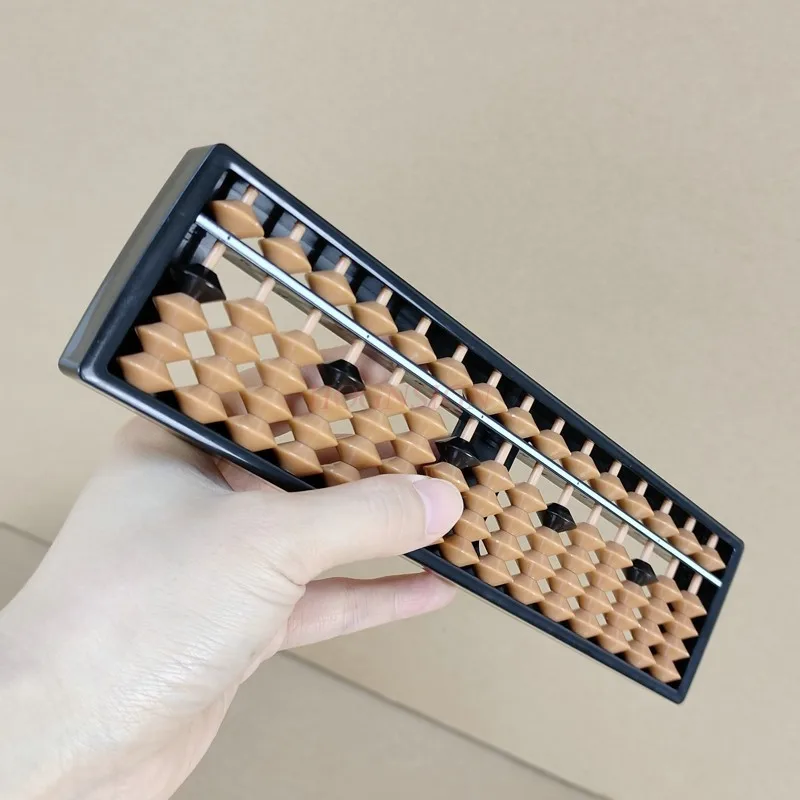 Abacus Montessori Toy 7-15 Digits Kid Learning Math Arithmetic Toy Chinese Traditional Abacus Educational Toys for children