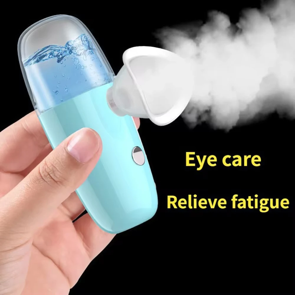 

Eye Moistener Nano Spray Glasses Dry And Astringent To Relieve Fatigue Portable Usb Charging Eyewash Dry Eye Atomization