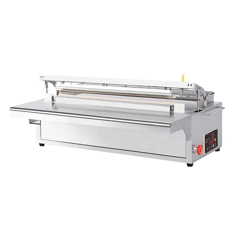 

Электрическая машина для запечатывания скользящих лезвий, коммерческая полностью автоматическая машина для изготовления пакетов, машина для резки и запечатывания пакетов с рулонной пленкой