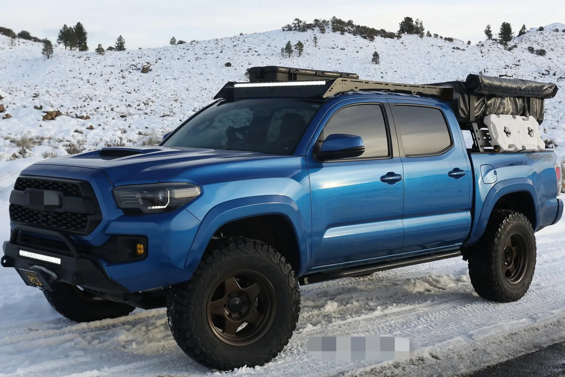 الجملة 05-22 رف أمتعة سقف تاكوما إطار أمتعة عبر الحدود مع منصة سقف للسيارات #6