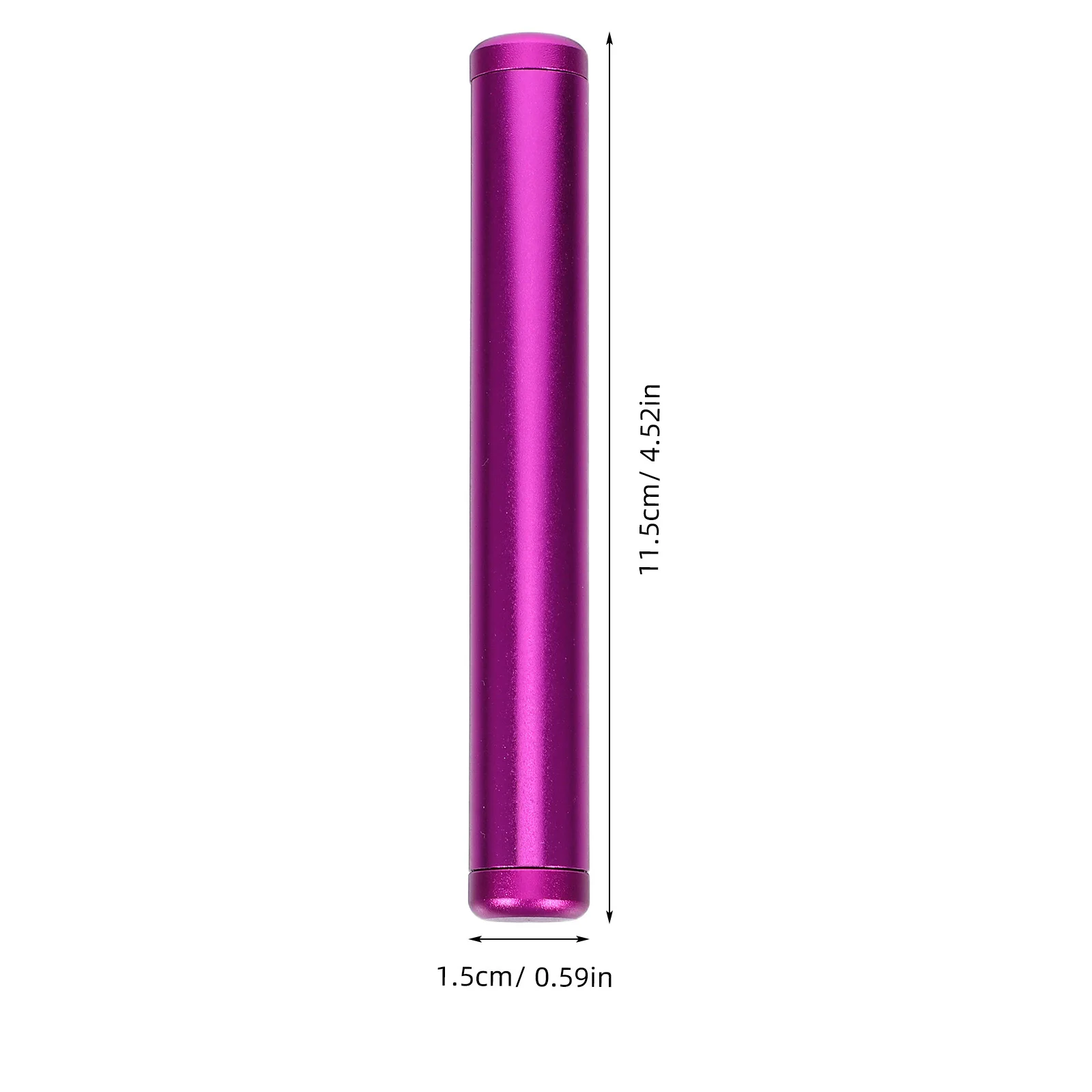 Tube de rangement en alliage d'aluminium, 2 pièces, hermétique, étanche, caché, coffre-fort pour pièces de monnaie, Portable, utilisation en voyage, support de rangement Secret