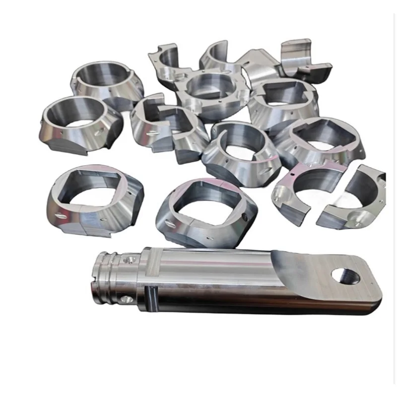 Aluminum alloy stainless steel precision custom CNC milling and turning machining machinery parts group