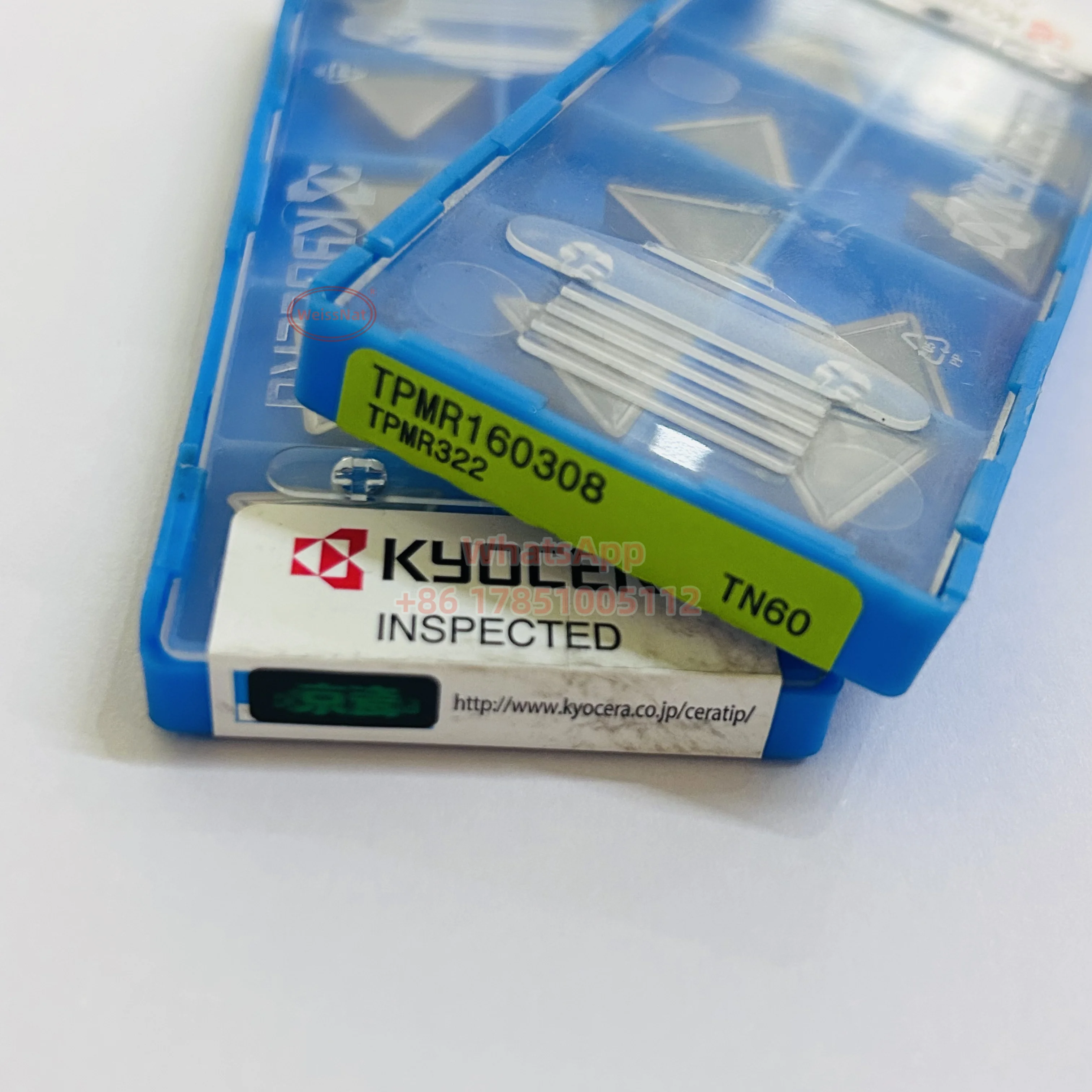 Kyocera TPMR 160308   TN60 คาร์ไบด์แทรก TPMR lnserts
