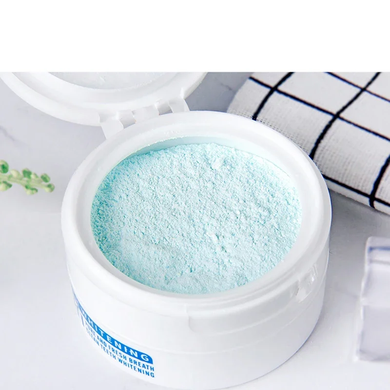 Pasta de dientes para blanqueamiento dental, polvo abrillantador de dientes, elimina las manchas de café, vino, té y aliento fresco, 50g