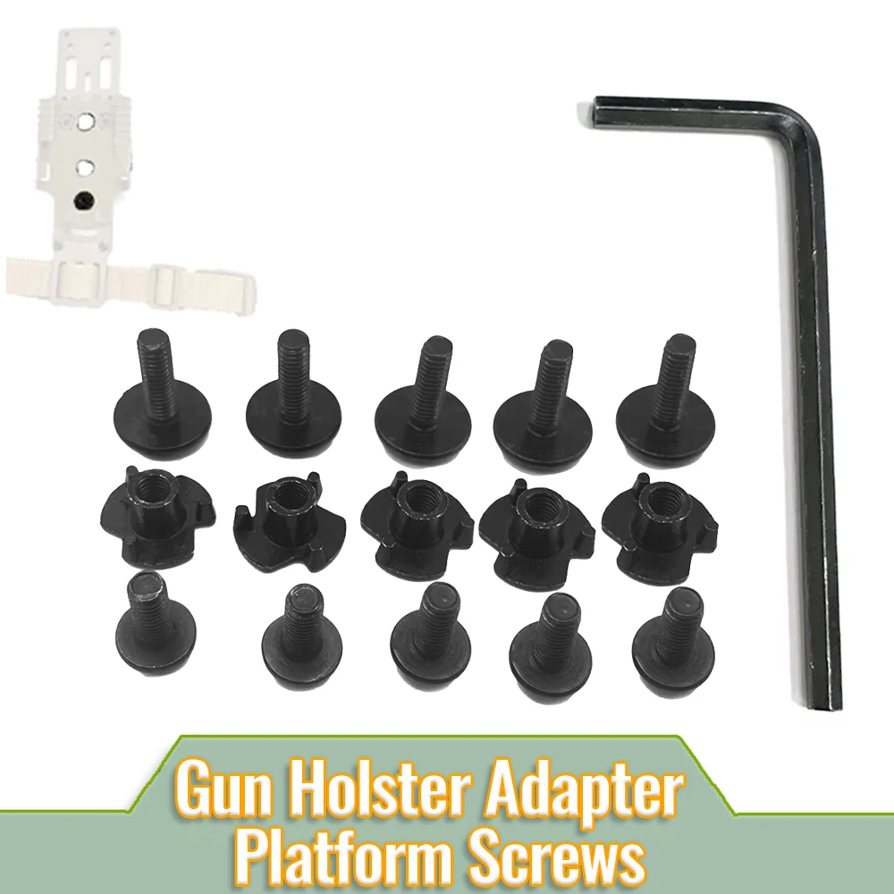 

QLS Platform Screws High Quality Useful Screw Nuts and Bolts for QLS 19 22 Gun Holster Adapter Platform Screws