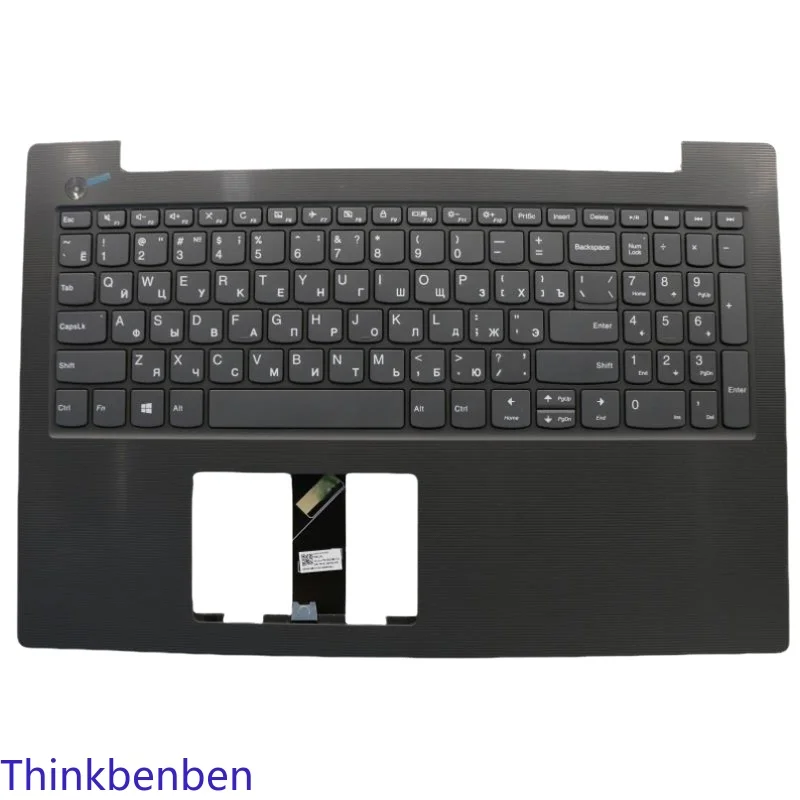 RU Russian Iron Gray Keyboard Upper Case Palmrest Shell Cover For Lenovo Ideapad V130 15 15IKB 15IGM 5CB0R28226