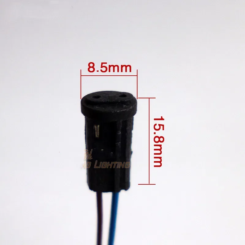 10pcs/lot High Quality Socket Holder Connector G4 Ceramic Head LED Halogen Light Lamp Bulb Base 20cm/30cm/40cm/50cm/60cm/70cm