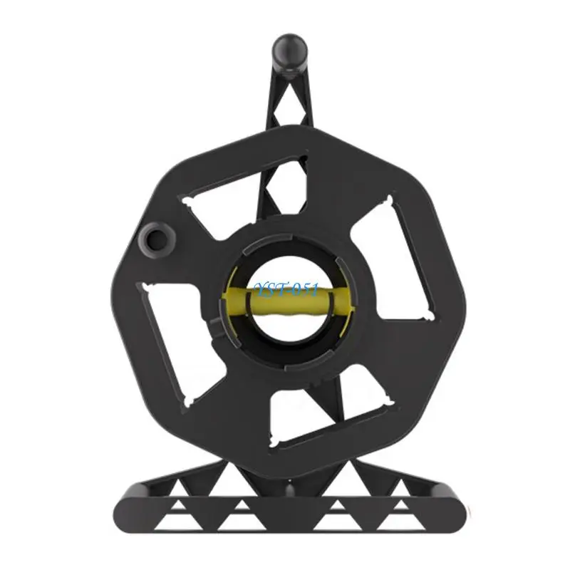 E15A Cable Reel Organizers With Removable Base Cord Storage Wheel Perfect For Garage Workshop And Travel
