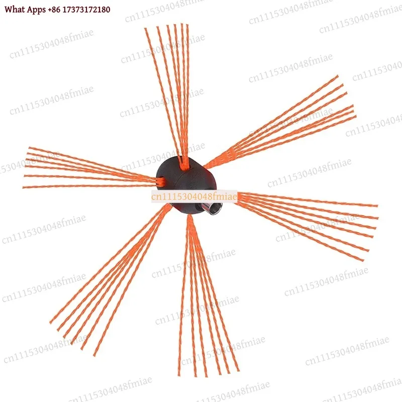 Chimney Sweep Brush Flexible Fireplace Tool Cleaning Brush Rotary Cleaner Brushes Head for Fireplace Flue Cleaning
