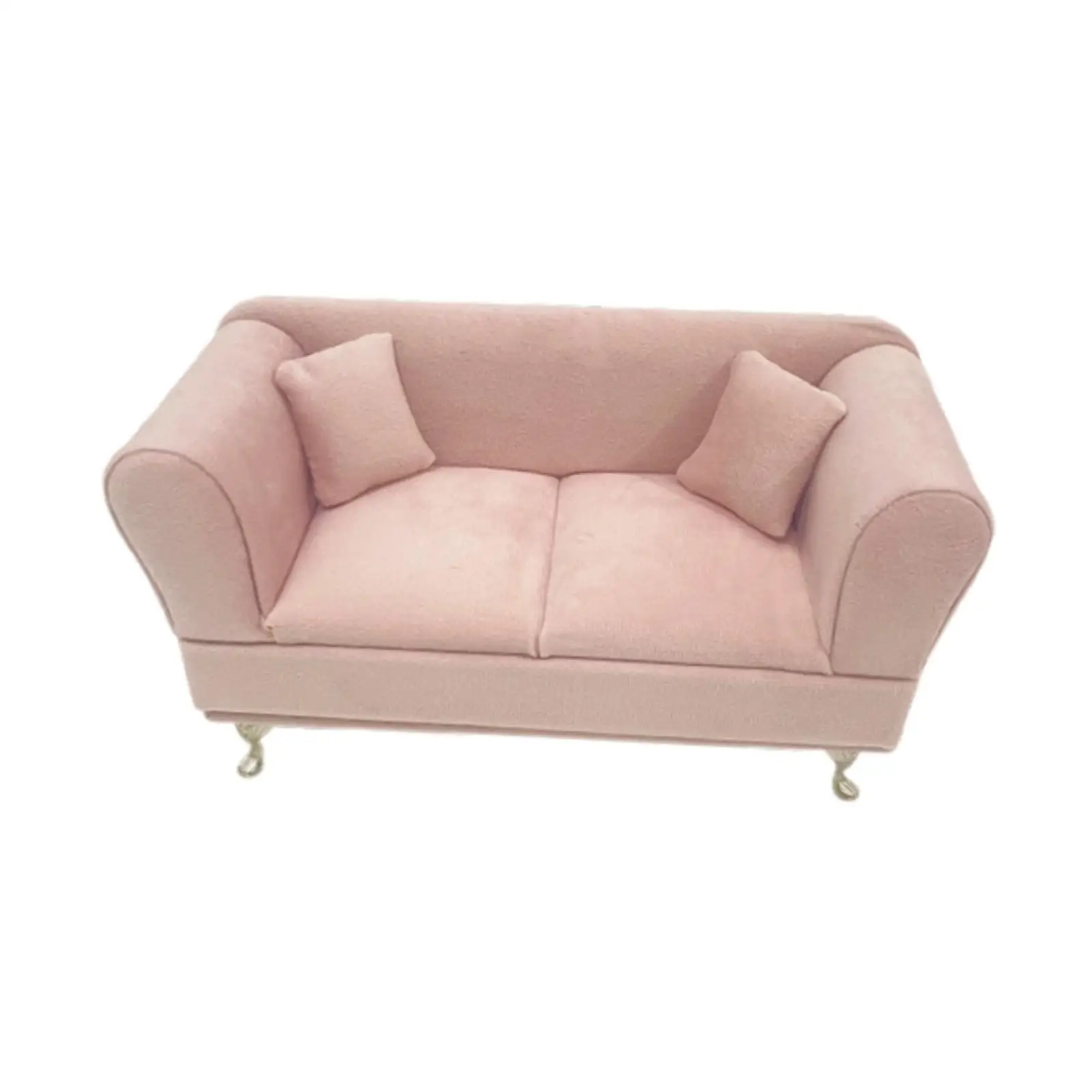 Canapé pour maison de poupée, jouet de jeu de simulation, ornements de salon, organisateur de boîte à bijoux, 1/6