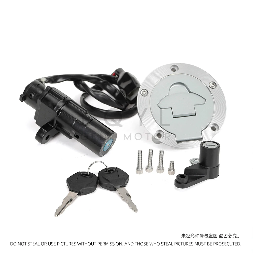 

Motorcycle Ignition Switch Lock Fuel Gas Cap Tank Cover Key Set For YAMAHA YZF R25 R3 2015 2016 2017 2018 2019