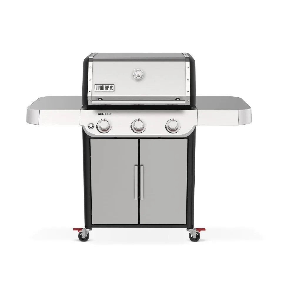 

Liquid Propane Gas Grill for Outdoor Cooking, Stainless Steel, 3 Burners – Stainless Steel Cooking, Customized