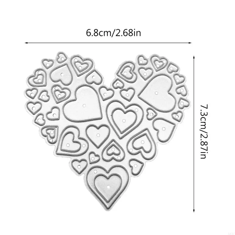 N84C Love Heart Metal Rutg