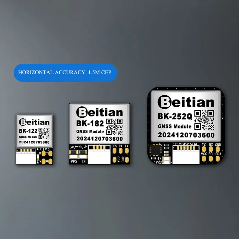 Beitian BK Serie GNSS GPS Module Horizontal M9140 Chip Accuracy 1.5m CEP For Arduino RC RPI Drones/Vehicles Flight DIY Projects