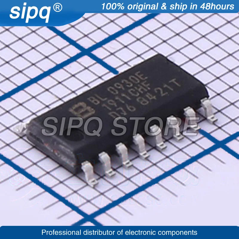 10PCS/LOT BL0930E SOP-16 ENERGY METERING IC Brand New and Original In Stock Authentic Product