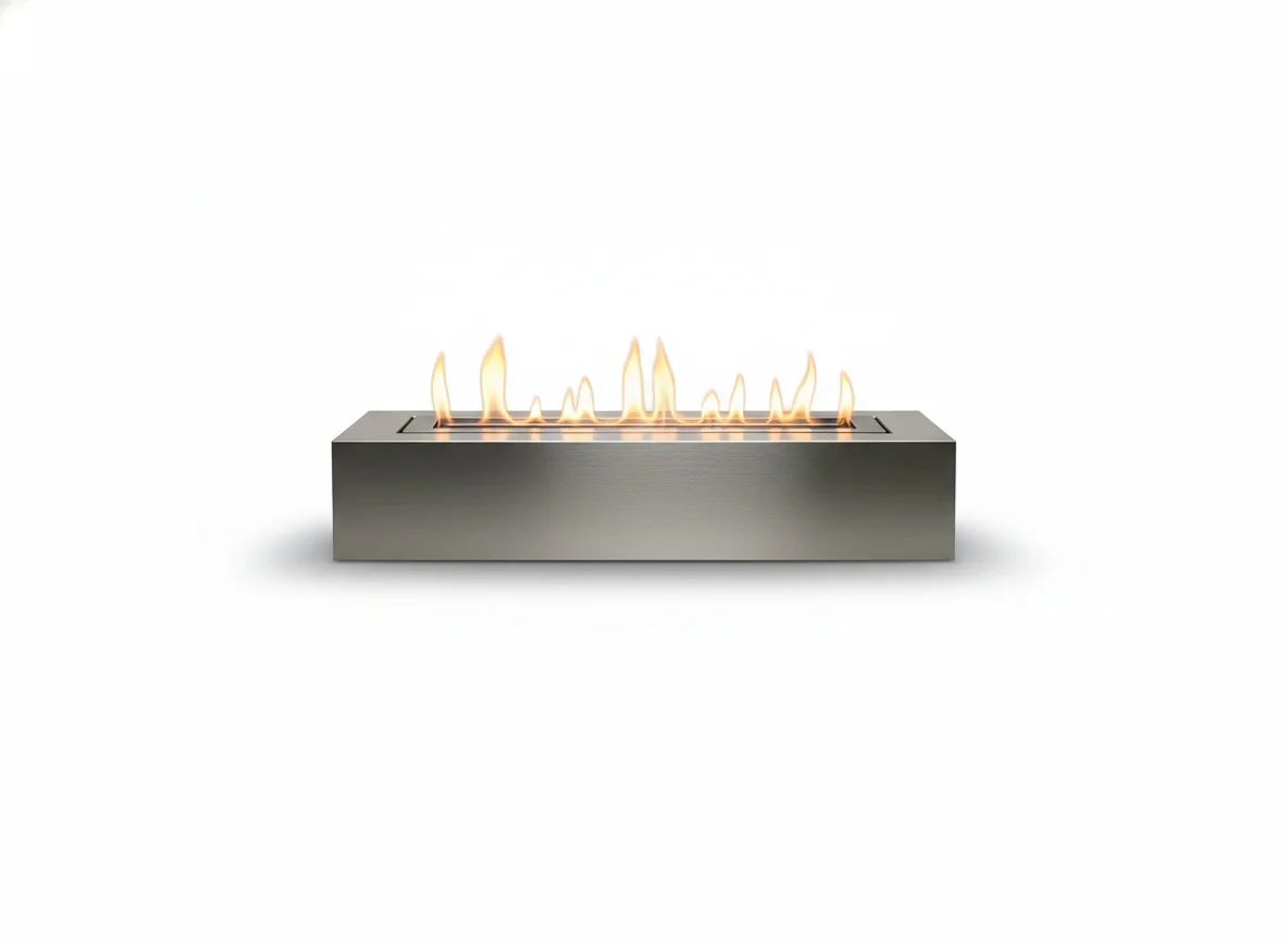 

Automatic Ethanol Burner, 18 Inch 304 Stainless Steel, Electric Fireplace, Smart Bioethanol Insert for Amazon Alexa, Google Home