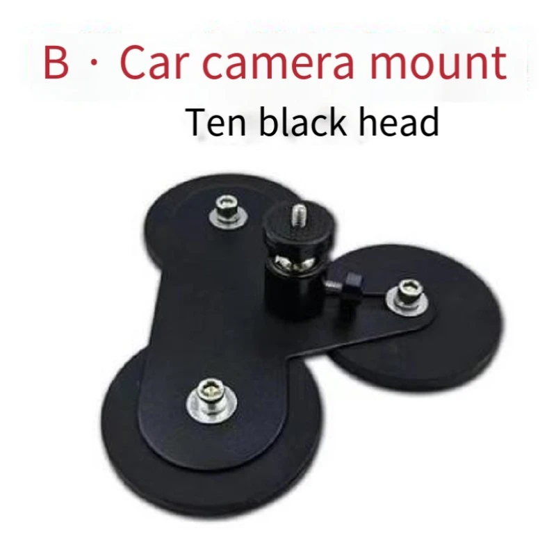 Magnet Base Rubber Covered NdfeB Holder Magnetic Mounting 1/4 Screw for SLR Camera LED Lighting Tools Car gopro Insta360