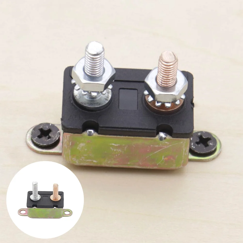 Reset Circuit Breaker The Car for Boat Automatic Engine Stud Bolt DC Rubber 20A 12V Vehicle