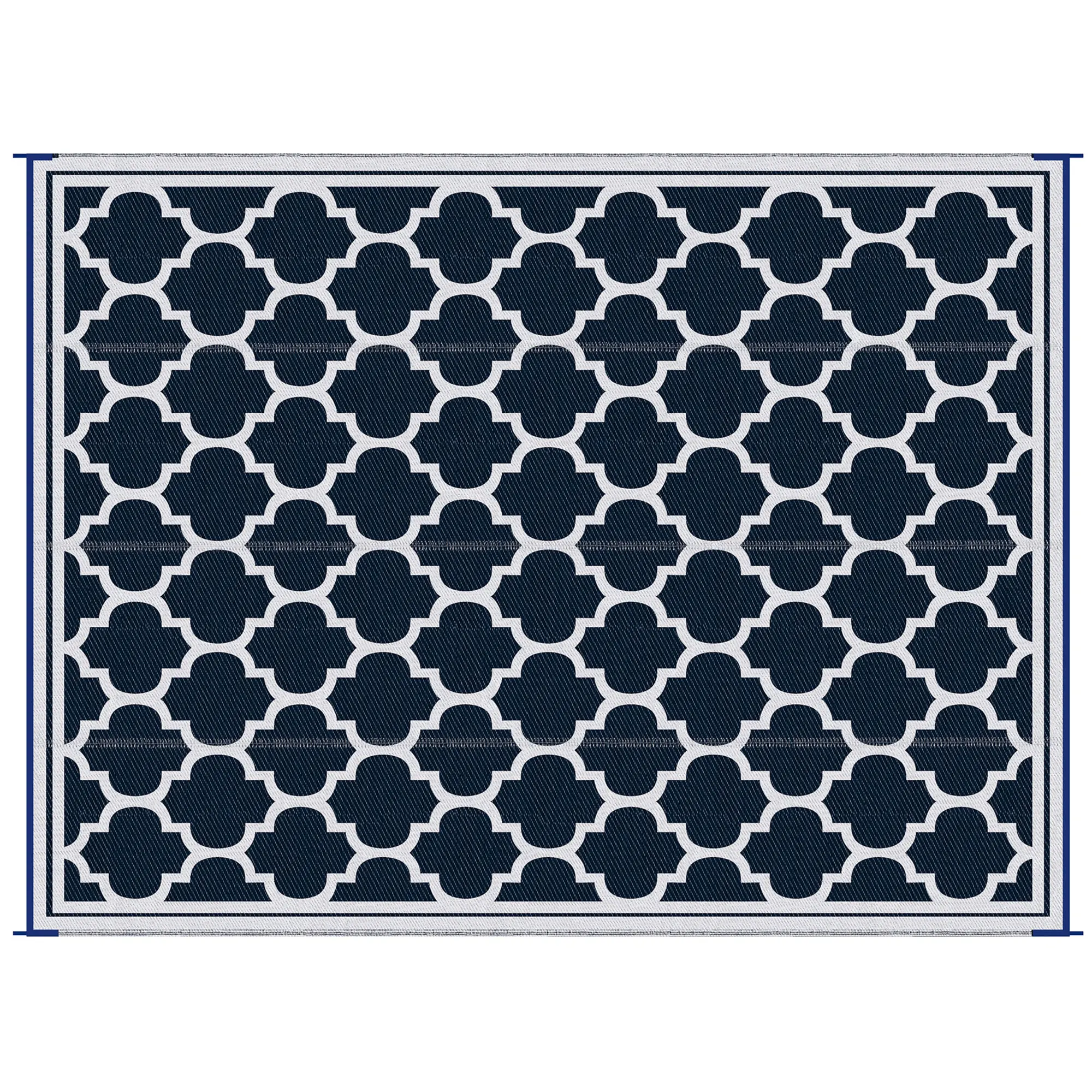 Reversible Outdoor Rug, 9' x 12' Waterproof Plastic Straw Floor Mat, Portable RV Camping Carpet, Large Floor Mat for Backyard,
