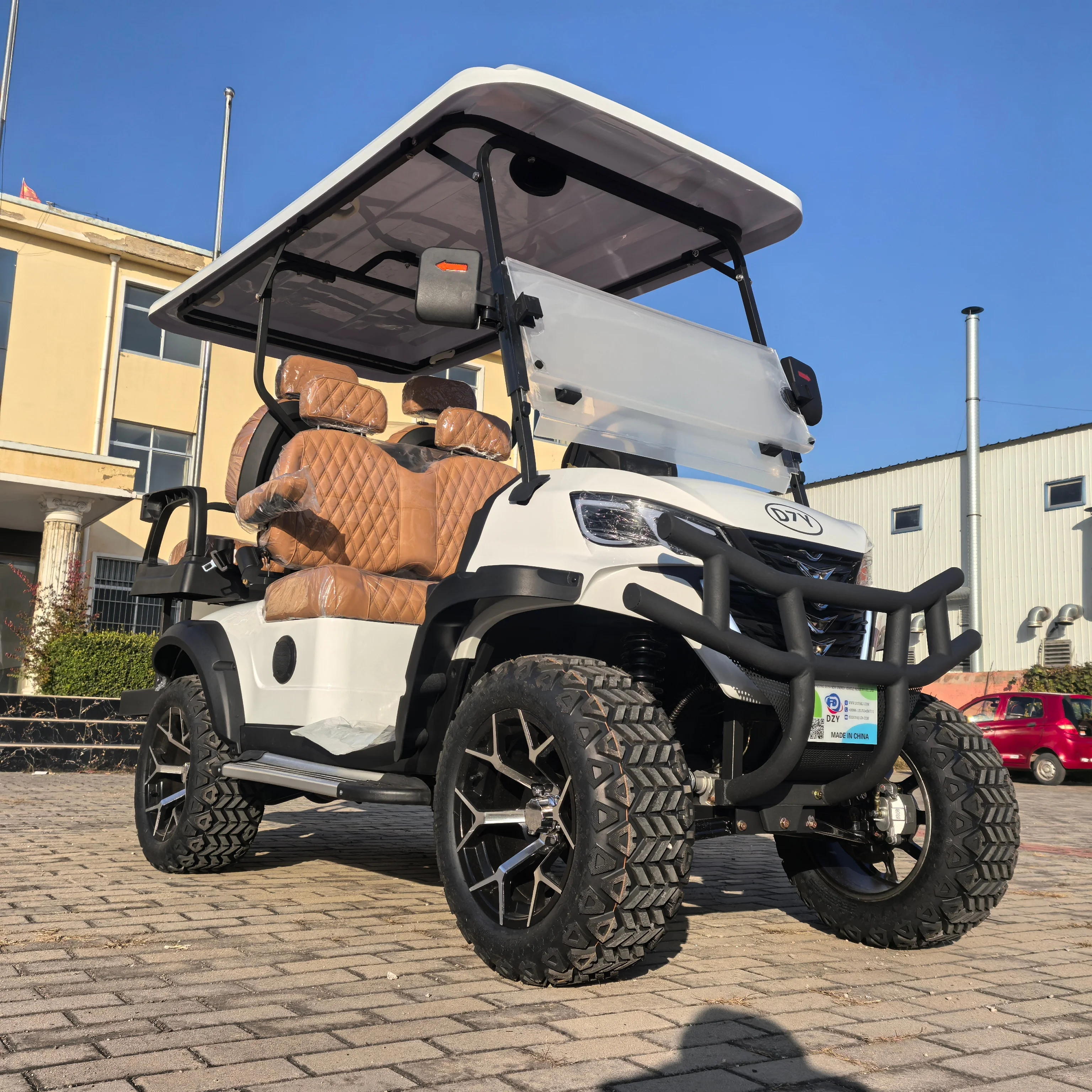 Professional Team Wholesale 48V 3500W Mini Electric Golf Cart 2 Seater Auto EV Vehicle Brand Name Electric Cart From China