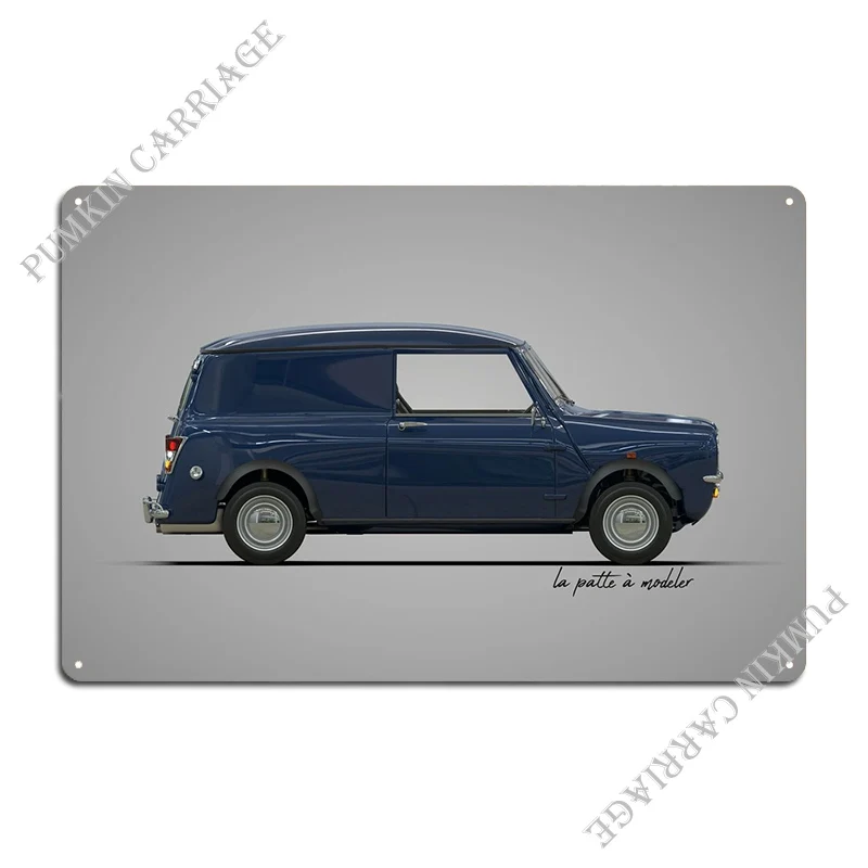 Austin Mini Clubman Estate Metal Plaque Bar Cave Cave Designing Tin Sign Poster