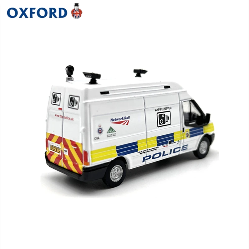 Diecast OXFORD Scala 1:76 Ford LWB Trasportatore di segnale di rete Modello di auto in lega Giocattolo da collezione Regalo Souvenir Display Ornamento