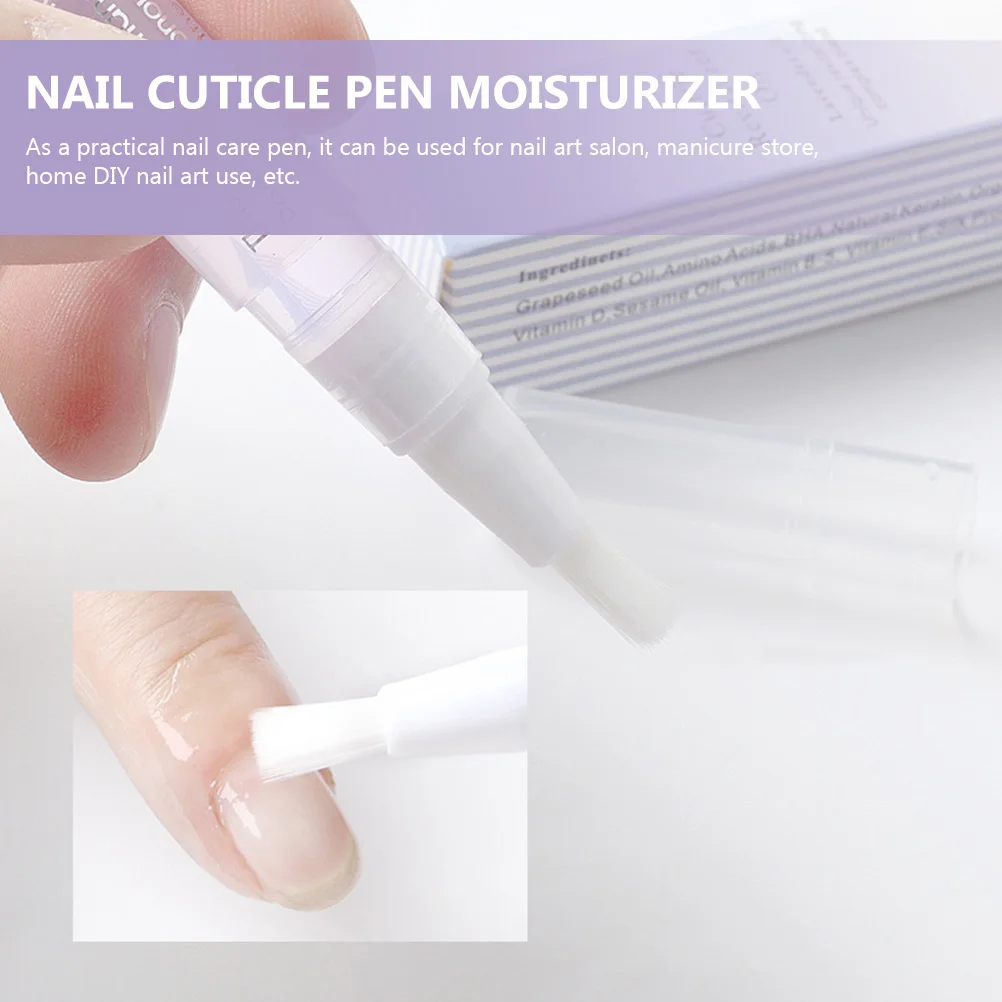 

10pcs Oil Care Manicure Repair Gel Cuticle Strengthener Pen Nail Nourishing Cuticle Oil Pen Nail Moisturizer Tool