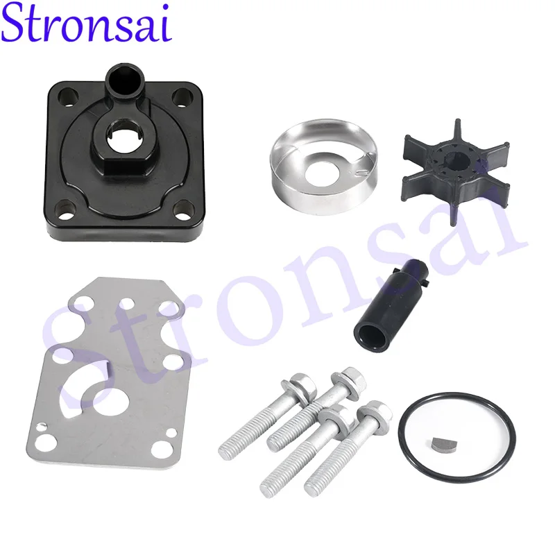 68T-W0078 Water Pump Service Kit with Housing for Yamaha Outboard Motor 4 Stroke 6HP 8HP 9.9 HP 68T-W0078-00-00 Sierra 18-3450
