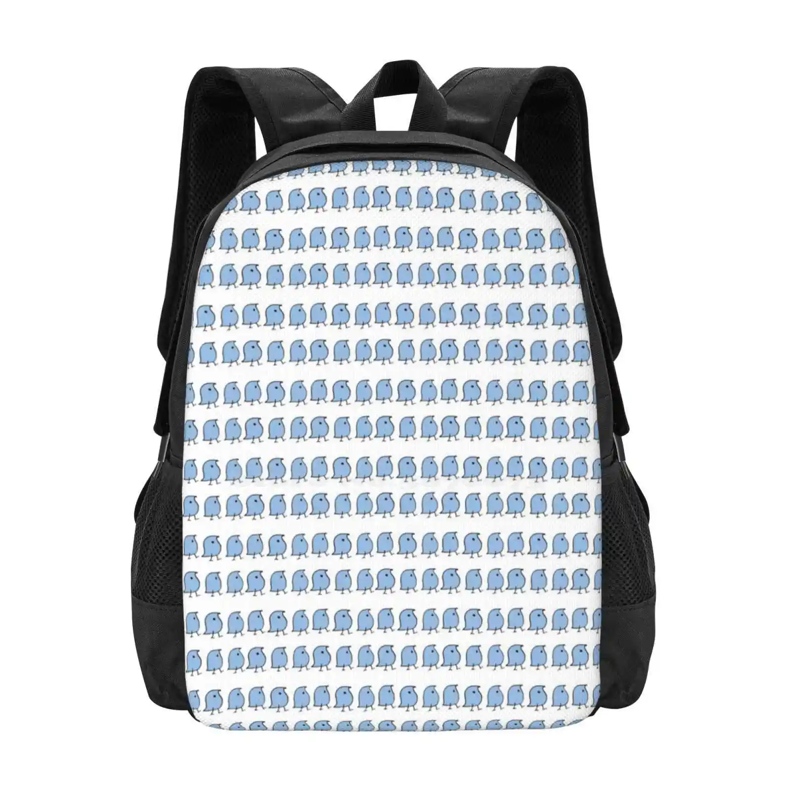 Many Wugs Hot Sale Schoolbag Backpack Fashion Bags This Is A Wug Linguistics For Linguists Blue And White Wugs Officialwug