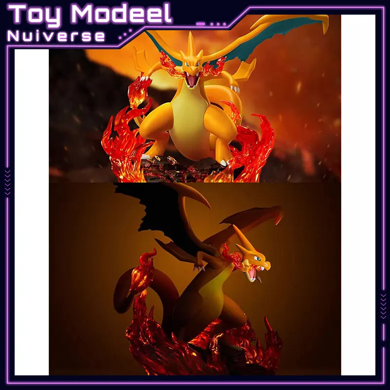 

Коллекционная фигурка Funism Pokemon Charizard Y высокого качества, модель-игрушка, украшение для рабочего стола, идеальный подарок для любителей аниме и Pokemon.