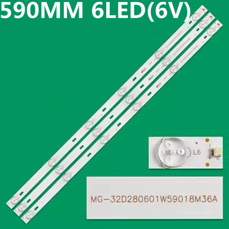 

New LED Backlight Strip For GP-3288 GP32-100 LED32HD310 MG-32D280601W59018M36A 2C33B MS-L2544 V2 MS-L3542 V2