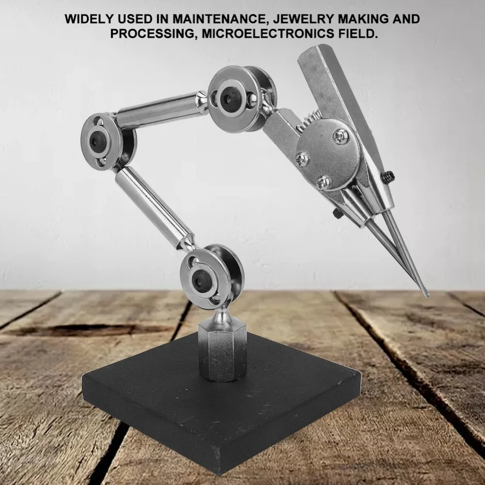 Firm Hold Single Direction Soldering Clamp Adjustable Metal Welding Holder Stable Welding Station Welding Work
