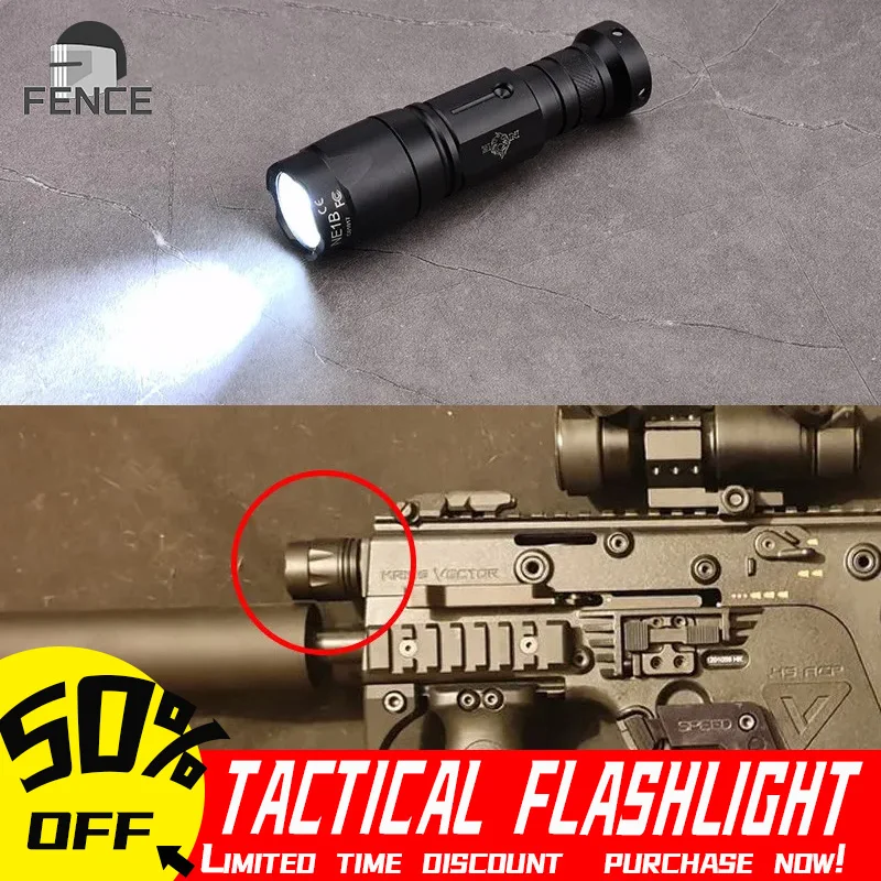 

WADSN Tactical Flashlight For KRISS Vector 1.0 540 Lumens Weapon Scout Light Airsoft Accessories M300A