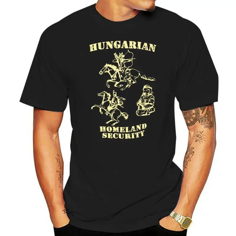 Magyar Apparel Mens T-shirt Cotton Blend Hungarian Homeland Security Tee XS-3X