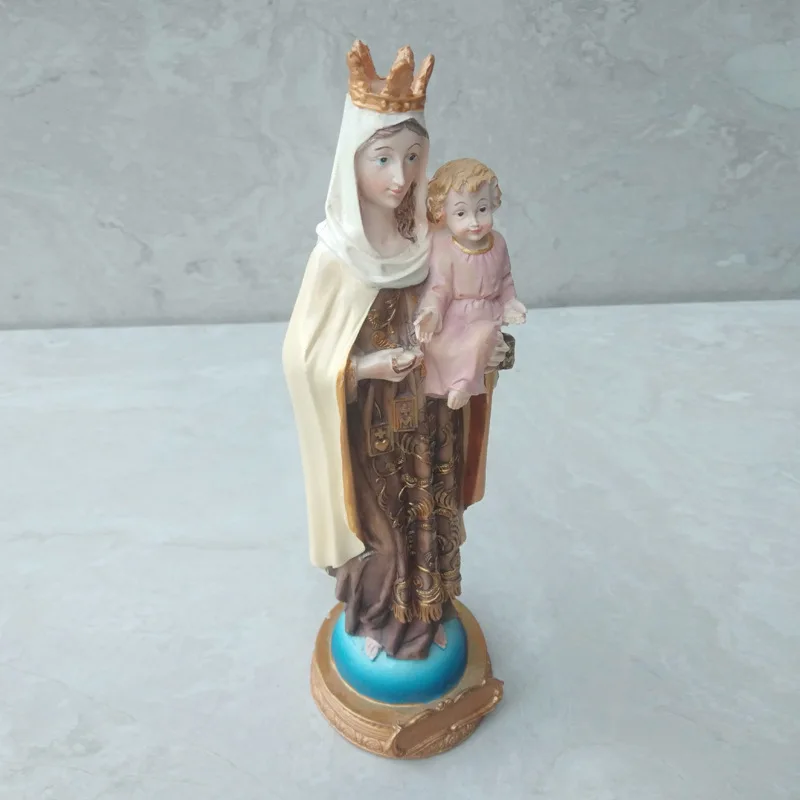 

Resin handicrafts creative nativity manger Virgin Mary statue religious supplies ornaments manufacturers