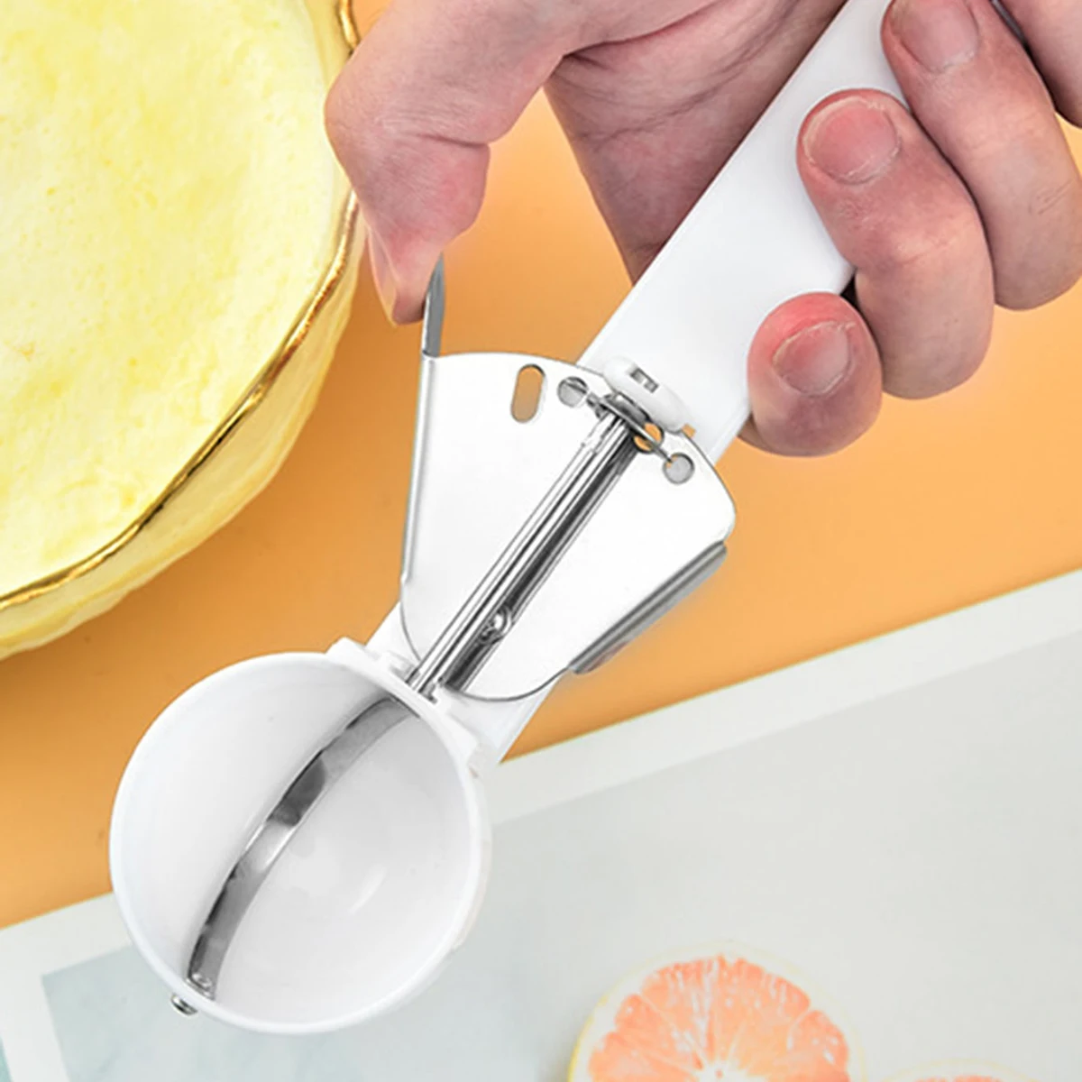 1pc-ice cream scoop fruit scooper