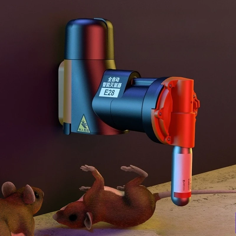 

Автоматический гуманный нетоксичный набор для ловли крыс и мышей, многоразовая ловушка для грызунов без баллонов CO2, гуманная, нетоксичная