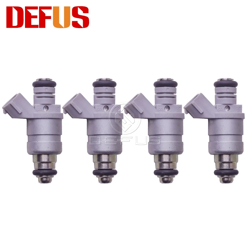 

DEFUS 4pcs Efficiency and Reliable Fuel Injector Nozzle OEM MR988977 For Mitsubishi Colt 1.3L 2004-2008 Auto Car Engine Parts