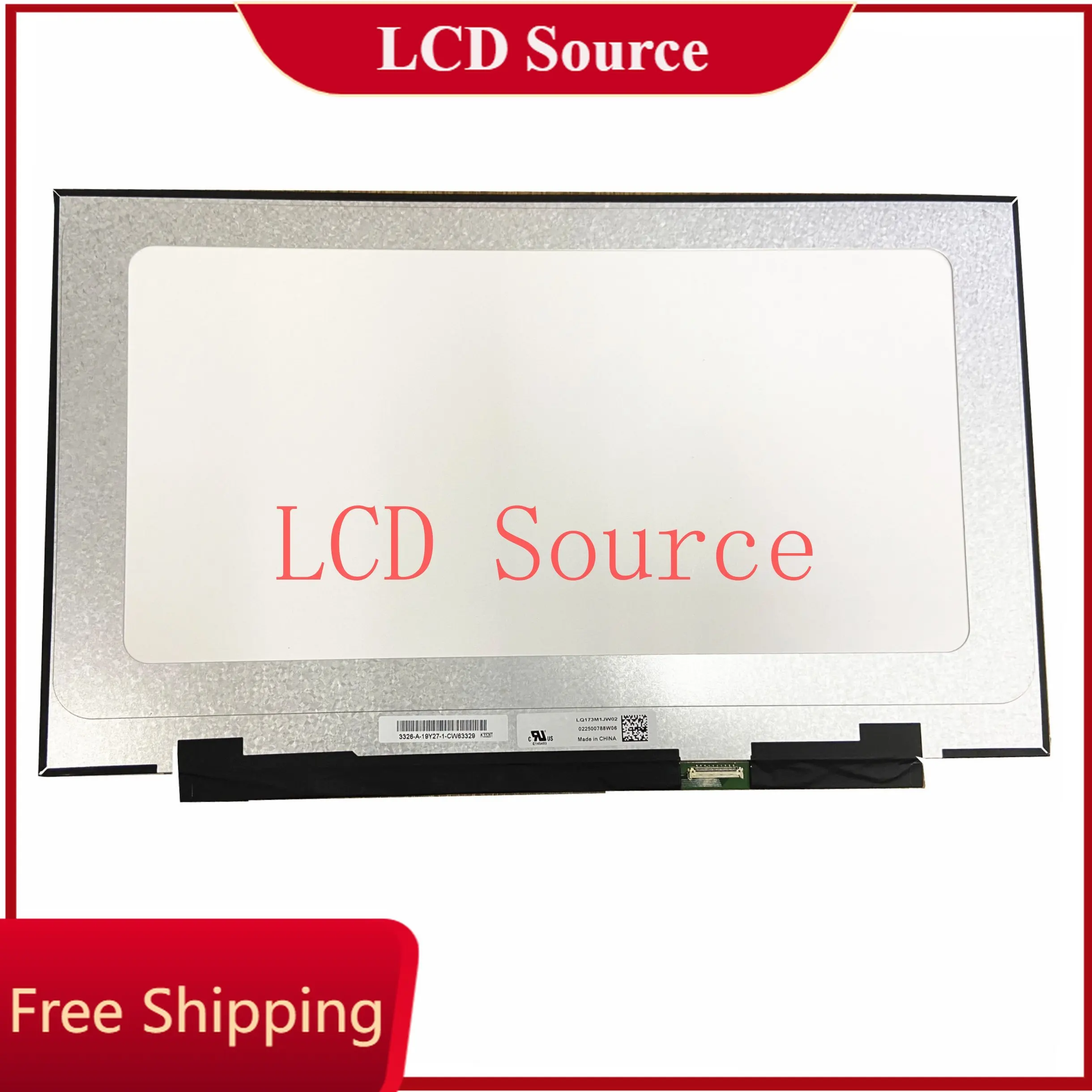 

LQ173M1JW02 fit LQ173M1JW03 40 Pin Narrow LCD SCREEN Border 17.3" FHD IPS LAPTOP