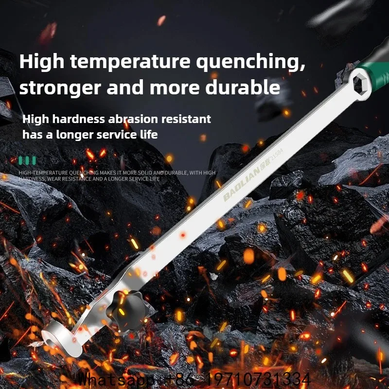 40/50cm Wrench Extender Cheater Bar Open End Ratchet Labor-Saving Torque Amplifier Tool